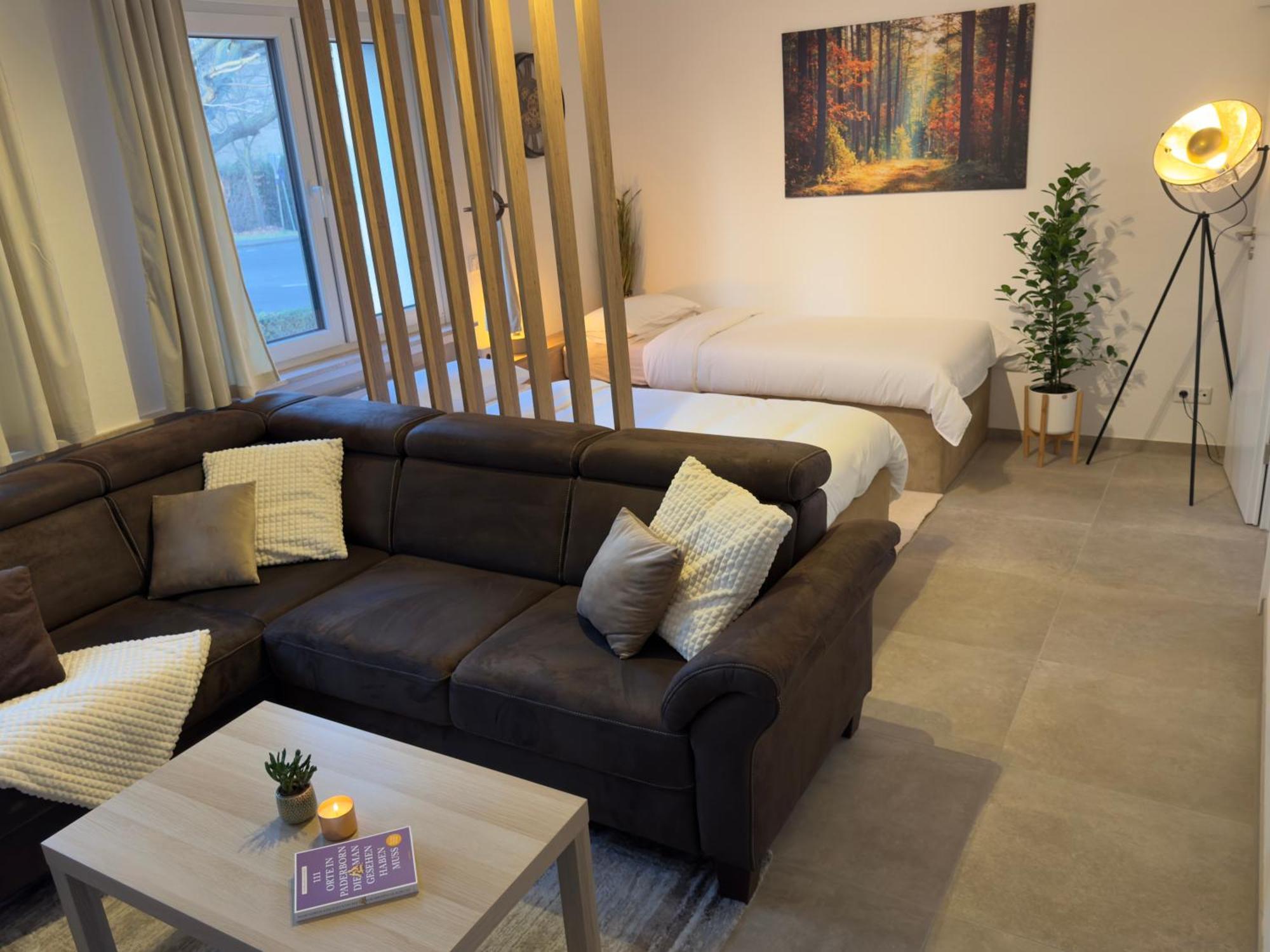 Moderne Wohnung Mit Waldflair Und Kaffeegenuss Paderborn Exterior foto